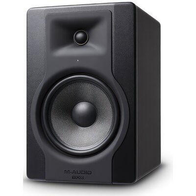 M-Audio BX8 D3 - profesjonalny 2-drożny aktywny monitor studyjny głośnik do produkcji muzyki i miksowania z wbudowanym Acoustic Space Control, 1 sztuka BX8 D3