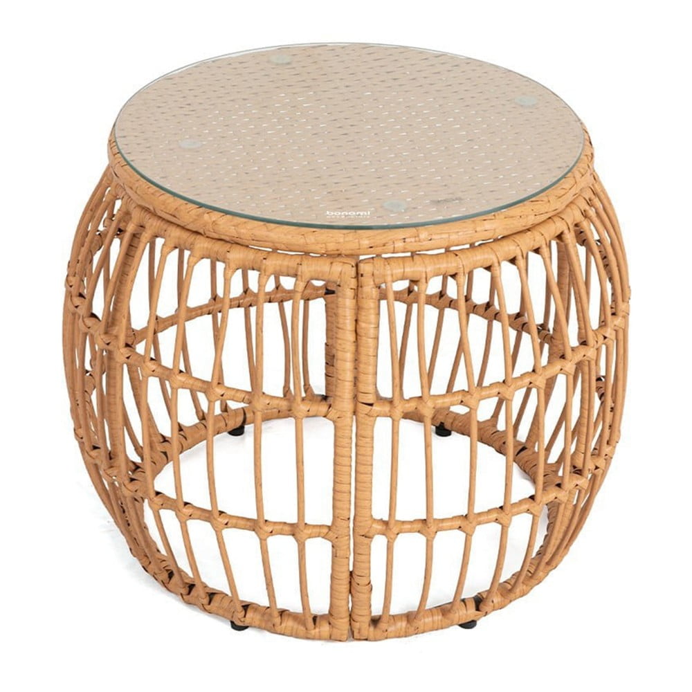 Okrągły stolik ogrodowy ze sztucznego rattanu ø 55,5 cm Vistdal – Bonami Essentials