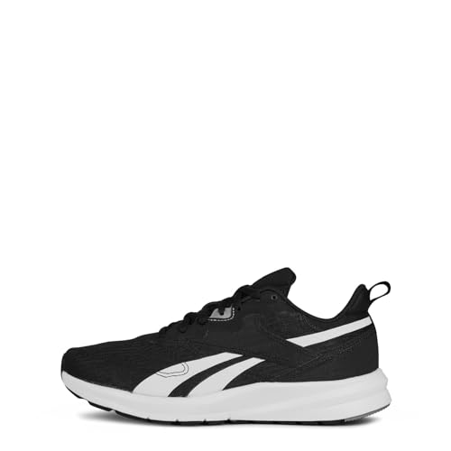 Reebok Męskie trampki Runner 4 4E, Core Black/Pure Grey 5/obuwie białe, 4,5 UK, Core Black Pure Grey 5 obuwie białe, 38.5 EU