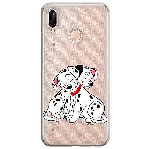 ERT GROUP etui na telefon Huawei P20 LITE, case oryginalny i oficjalnie licencjonowany przez Disney, wzór Dalmatians 005, optymalnie dopasowane, plecki z TPU częściowo przeźroczyste