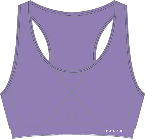 FALKE Madison Low Support Sport biustonosz z przędzy funkcyjnej, czarno-biały, wiele innych kolorów, oddychający, bardzo elastyczny, do małych i średnich miseczek, dwuwarstwowy, bez fiszbin, 1 sztuka
