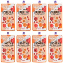 Owolovo Smoothie Pouch Jabłko-Marchewka-Truskawka zestaw 8 x 250 ml