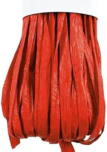 Bast czerwony matowy 20 m sznur