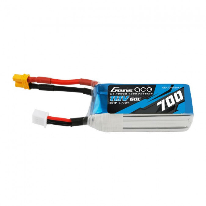 Gens Ace Akumulator GensAce 700mAh 11.1V 60C 3S1P XT30 GEA7003S60X3