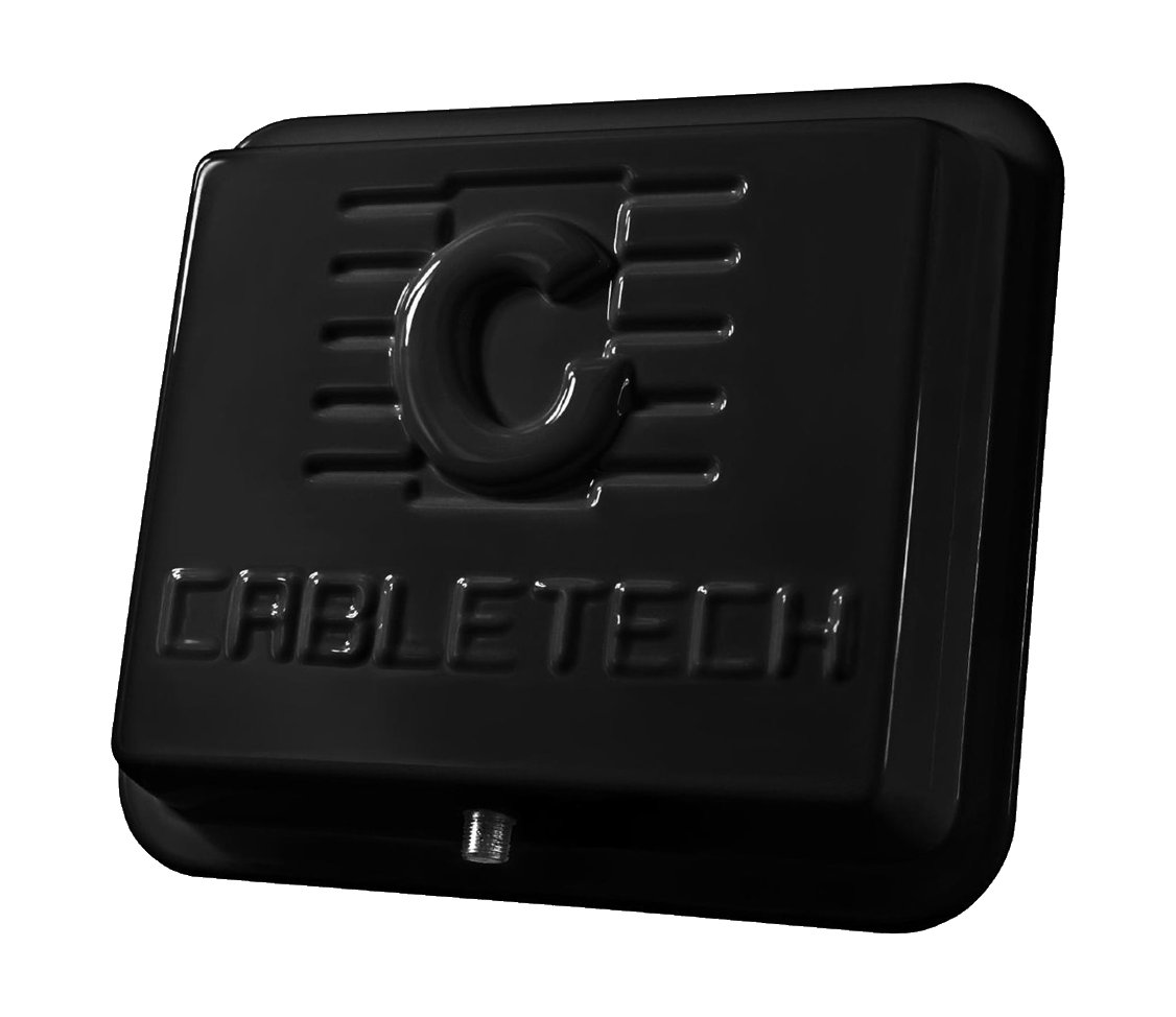 Cabletech Antena DVB-T panel zew. 45dB czarna LEC-ANT0581