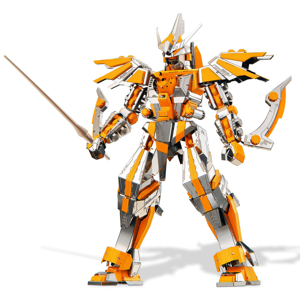 Piececool Puzzle Metalowe Model 3D - Mech Zbroja Ksiä™Ĺľycowego Ostrza