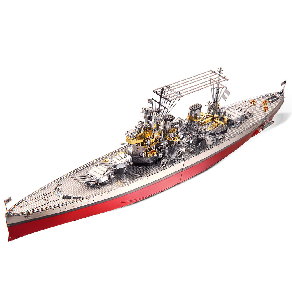 Piececool Puzzle Metalowe Model 3D - Statek Hms Prince Of Wales