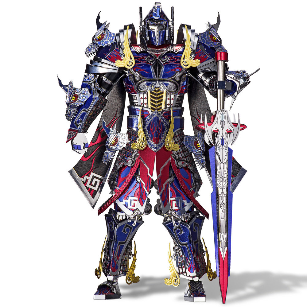 Piececool Puzzle Metalowe Model 3D - Tytan
