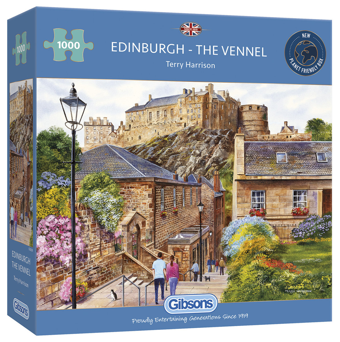 Gibson Games edynburgu, części vennel Street puzzle (1000)