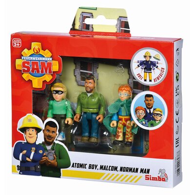 Strażak Sam, zestaw 3 figurek
