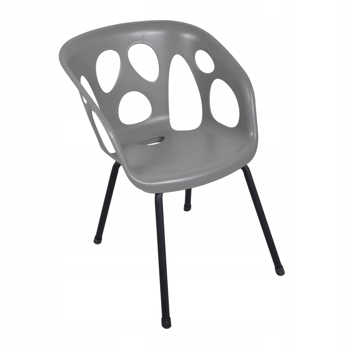 Krzesło ogrodowe GHOST szare