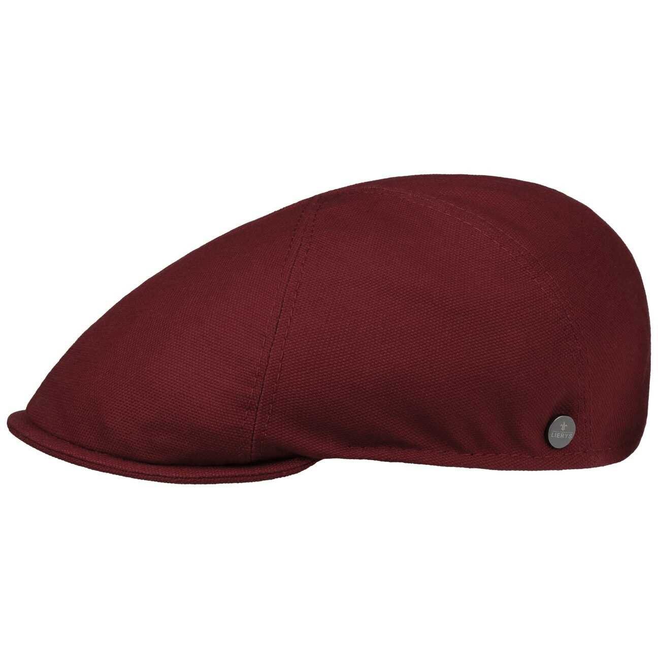 Kaszkiet Uni Cotton by Lierys, bordowy, S (54-55 cm)