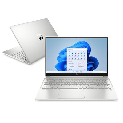 HP Pavilion 15-eg2221nw FHD i5-1235U/16GB/512GB SSD/INT/Win11H Srebrny (Natural Silver) 75R81EA-16GB_500SSD