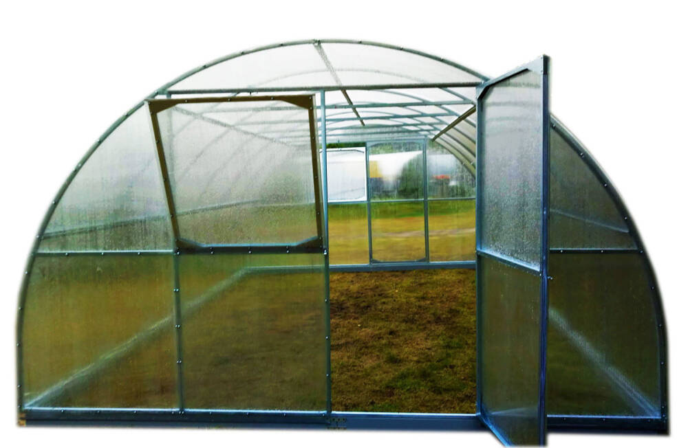 Emaga Szklarnia Primus 4x12m 48m2 H=230cm poliwęglan 4mm