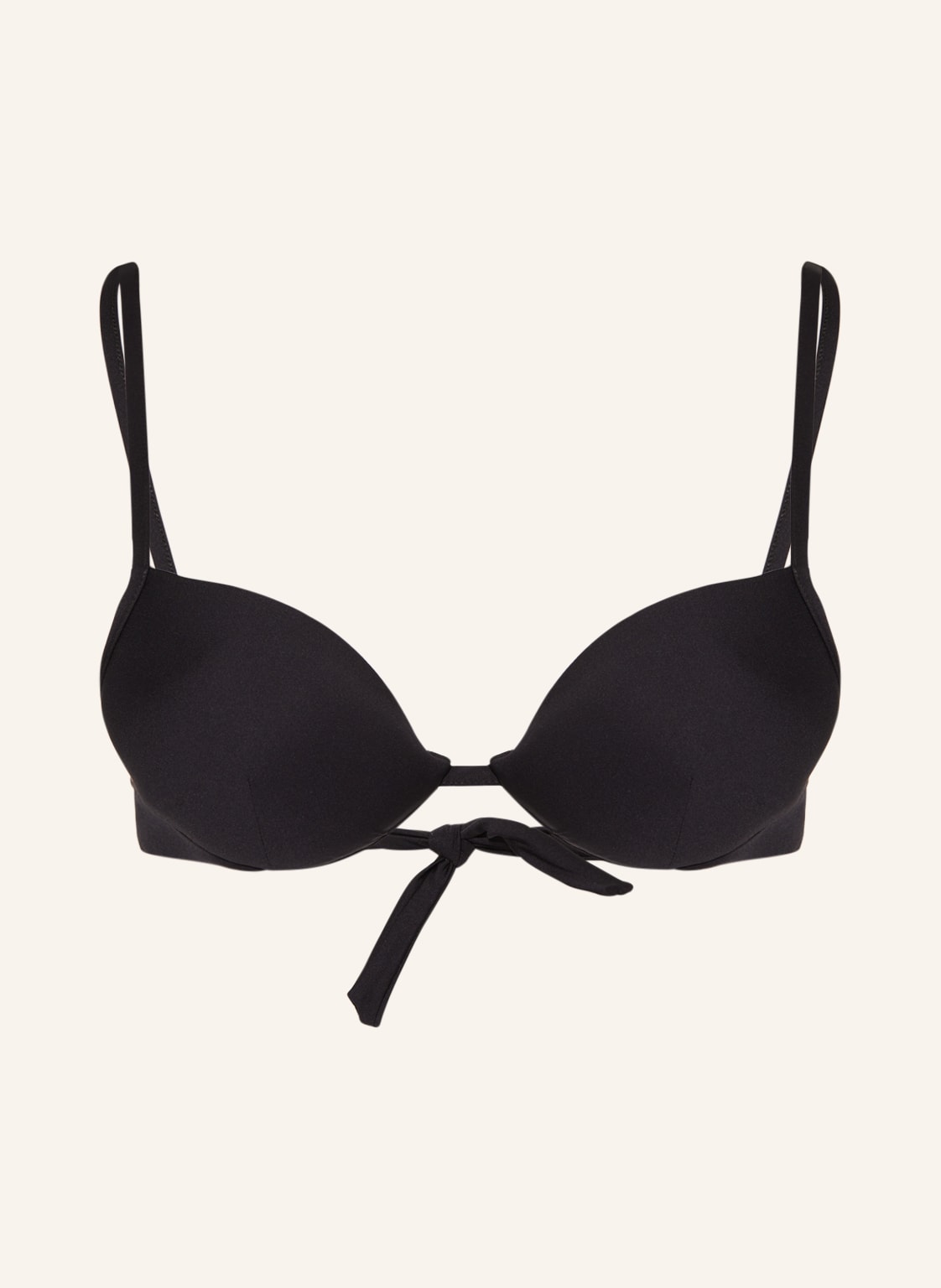 Max Mara Beachwear Góra Od Bikini Z Fiszbinami Alba schwarz