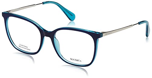 MAX &CO Mo5042 Okulary przeciwsłoneczne, niebieskie, 53 damskie