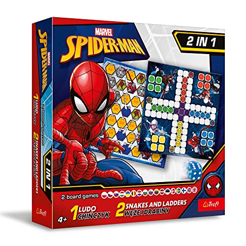 Gra Spider-Man 2w1: Chińczyk, Węże i drabiny