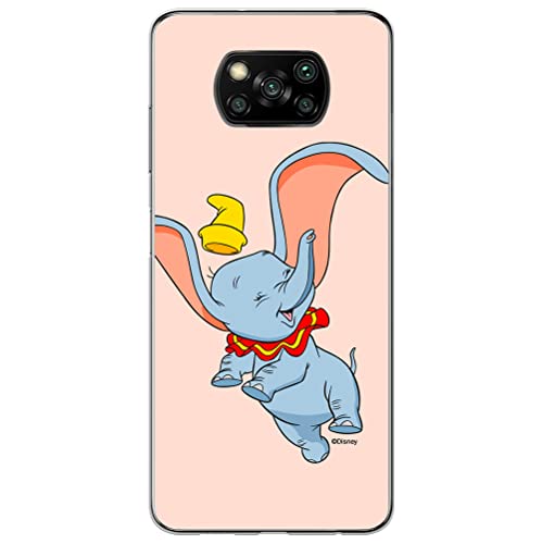 ERT GROUP etui na telefon Xiaomi POCOPHONE X3, case oryginalny i oficjalnie licencjonowany przez Disney, wzór Dumbo 015, optymalnie dopasowane, plecki z TPU