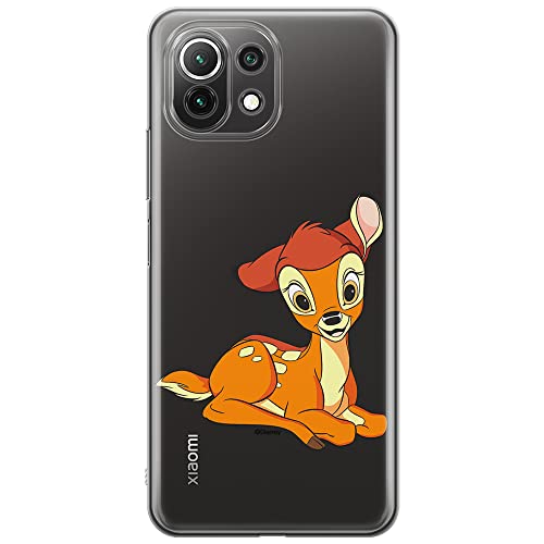 ERT GROUP etui na telefon Xiaomi 11 LITE 4G/5G, case oryginalny i oficjalnie licencjonowany przez Disney, wzór Bambi 016, plecki z TPU częściowo przeźroczyste
