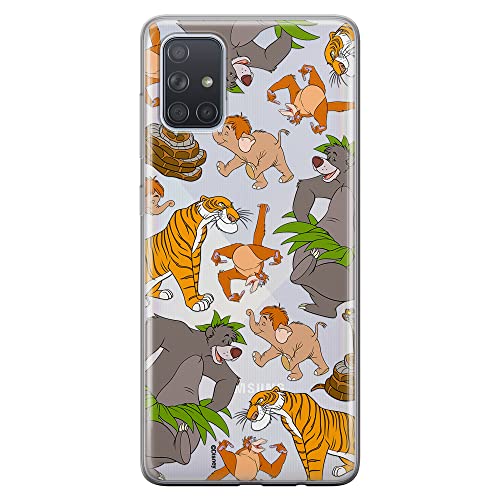 ERT GROUP etui na telefon Samsung A71 5G, case oryginalny i oficjalnie licencjonowany przez Disney, wzór Jungle Book 003, optymalnie dopasowane, plecki z TPU częściowo przeźroczyste