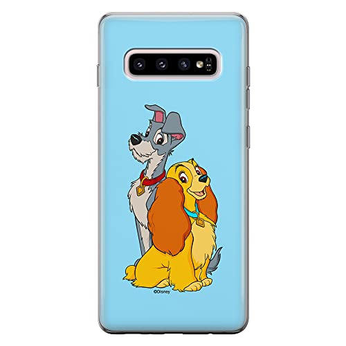 ERT GROUP etui na telefon Samsung S10 PLUS, case oryginalny i oficjalnie licencjonowany przez Disney, wzór Lady and the Tramp 003, optymalnie dopasowane, plecki z TPU
