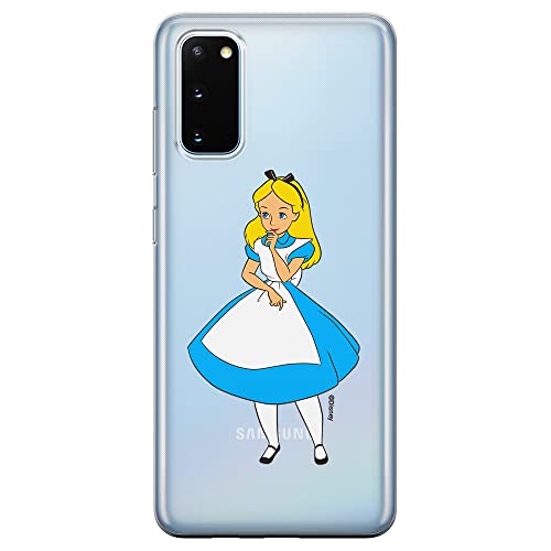 ERT GROUP etui na telefon Samsung S20 / S11E, case oryginalny i oficjalnie licencjonowany przez Disney, wzór Alice 010, optymalnie dopasowane, plecki z TPU częściowo przeźroczyste