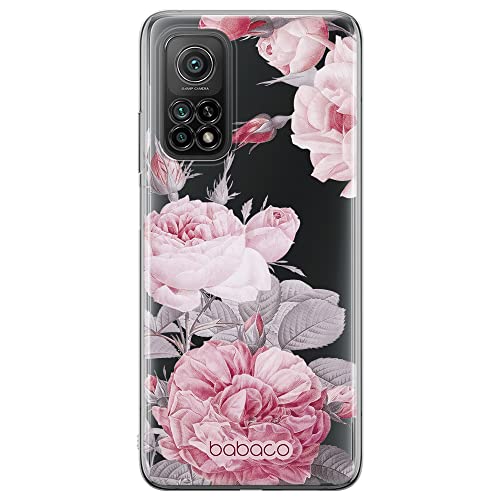 ERT GROUP etui na telefon Huawei P30, case oryginalny i oficjalnie licencjonowany przez Babaco, wzór Flowers 050, optymalnie dopasowane, plecki z TPU częściowo przeźroczyste