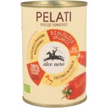 Alce Nero Pomidory pelati bez skóry (puszka) Zestaw 2 x 400 g Bio