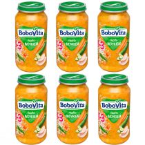 BoboVita Obiadek Risotto z indykiem 1-3 lata Zestaw 6 x 250 g