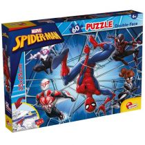 Puzzle 60 dwustronne Spiderman Lisciani