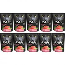 Rafi Karma mokra dla kota z łososiem Zestaw 10 x 300 g