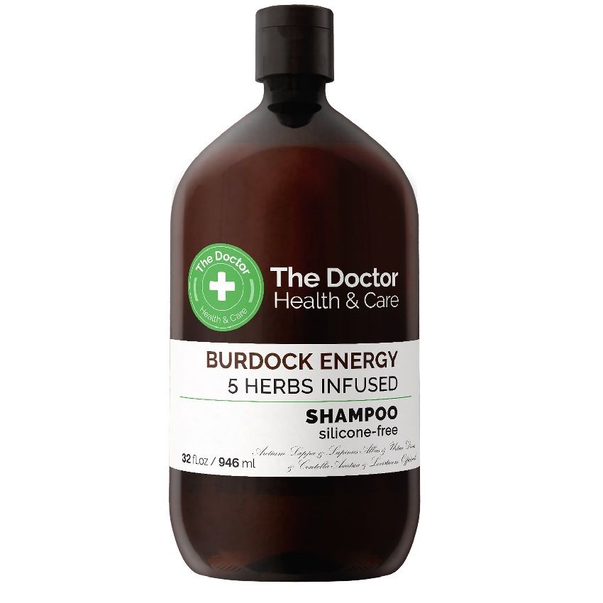 THE DOCTOR Health & Care Burdock Energy Hair Shampoo szampon do włosów 5 Ziół 946ml