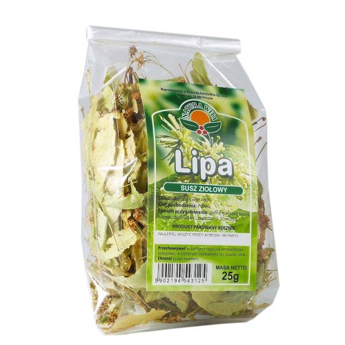 NATURA WITA Natura Wita Lipa Kwiat 25G Działa Przeciwzapalnie