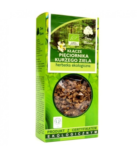 Dary Natury, Herbatka ziołowa bio, Kłącze pięciornika kurzego, 100 g
