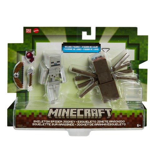 Minecraft, figurka Skeleton and Spider, HLB29