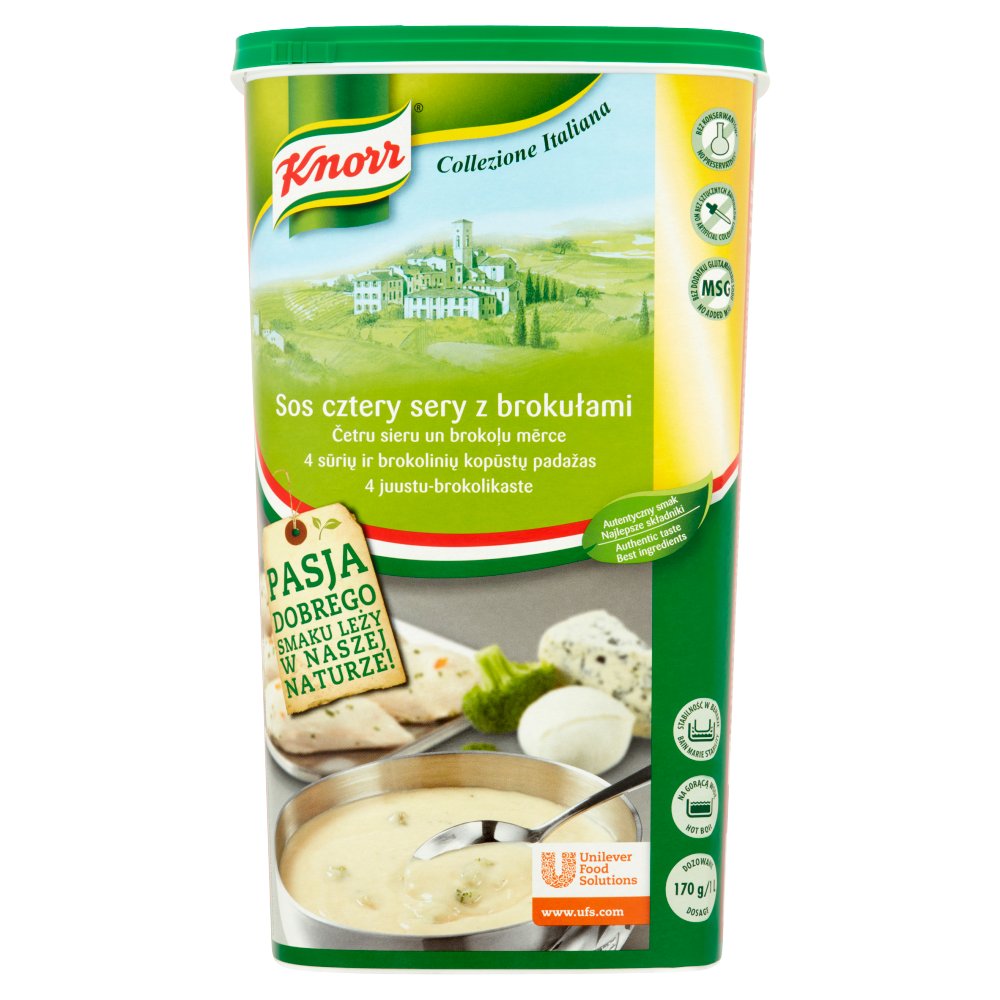 Knorr SOS CZTERY SERY Z BROKUŁAMI zakupy dla domu i biura! 15922102