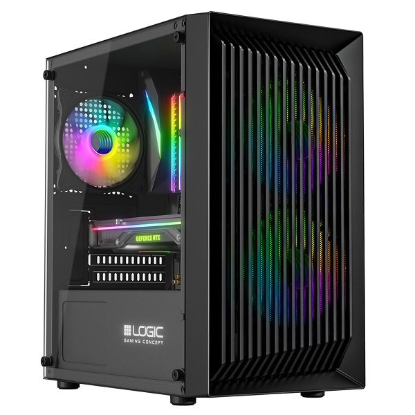 Komputer RGB GAMER Ryzen 5 RTX 3060 32GB SSD 1TB W11