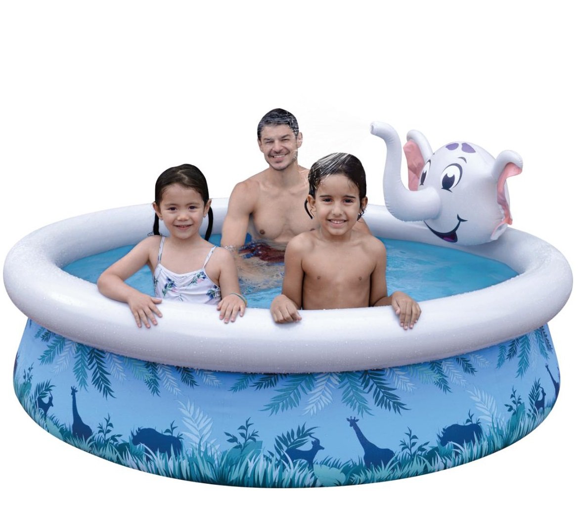 BASEN ROZPOROWY 205x47 SŁONIK 3D AQUAPARK