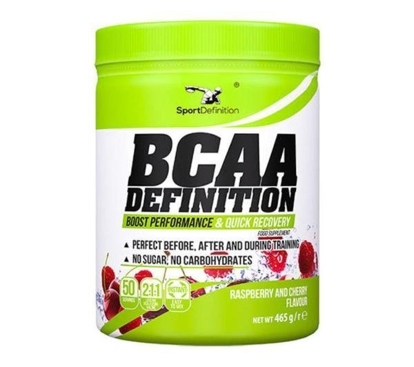 Sport Definition BCAA Definition 465 g Jar Raspberry-Cherry (5902811801416)