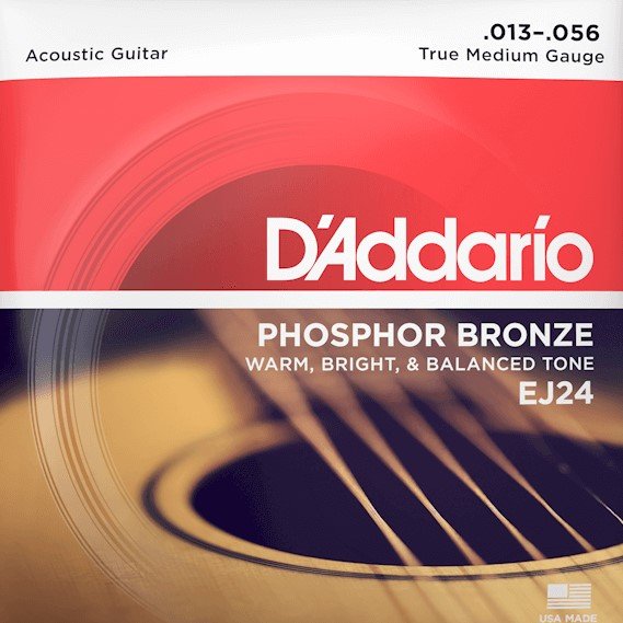 DAddario EJ24 13-56 Phosphor Bronze - true medium DADGAD tuning