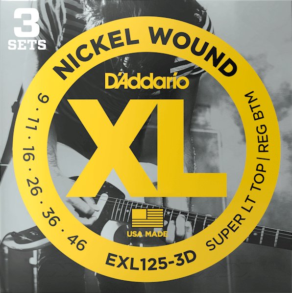DAddario D´Addario EXL 125-3D E-Gitarrensaiten EXL125-3D