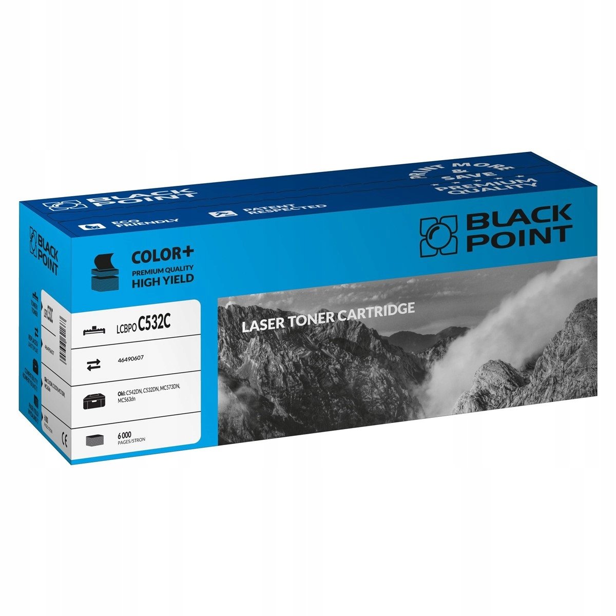 Black Point Toner do Oki 46490607 MC573DN MC563dn