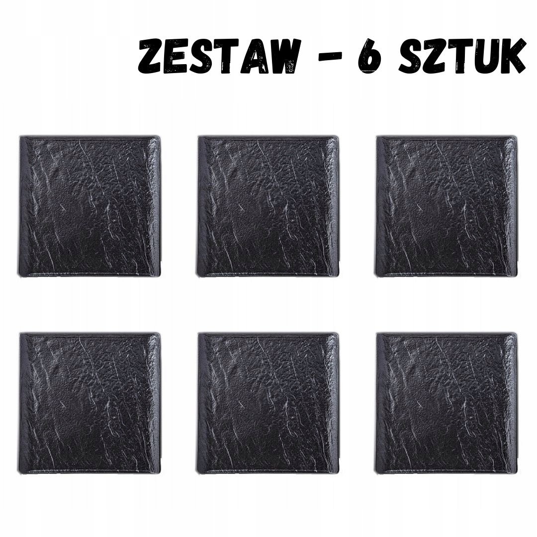 Wilmax Talerz Kwadratowy 13X13 cm-Zestaw 6  Wl-661104/A