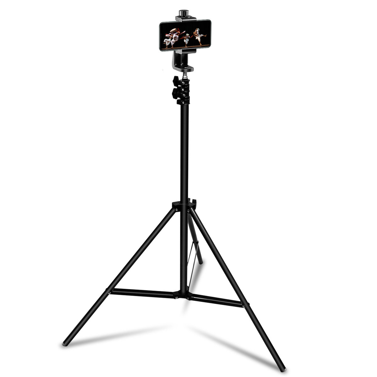 Statyw do smartfona i aparatu Regulowany od 72 cm do 210 cm Lekki LinQ