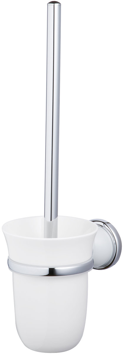 Bisk Szczotka do WC Grenada chrom biała