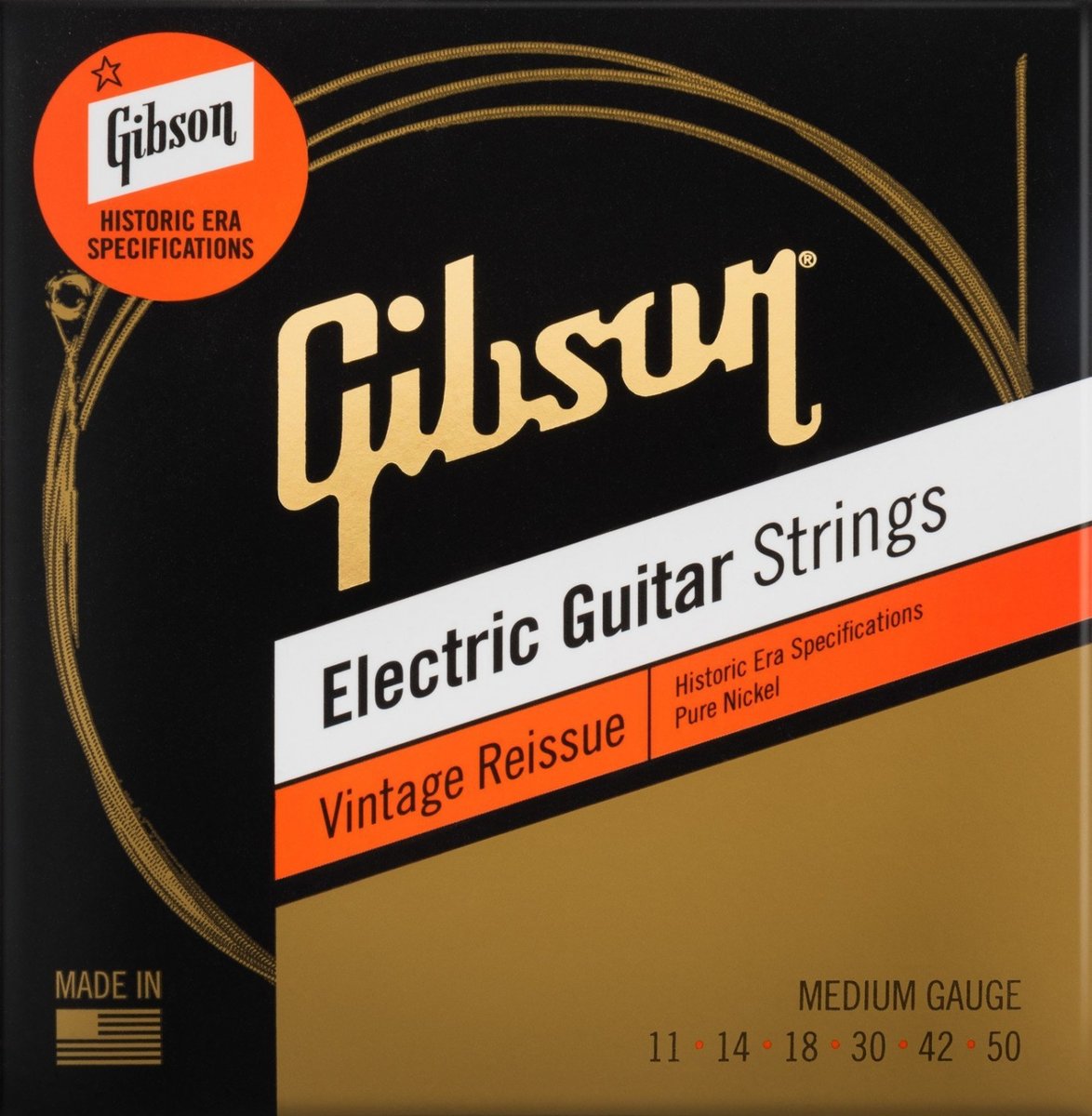 Struny do gitary elektrycznej Gibson SEG-HVR11