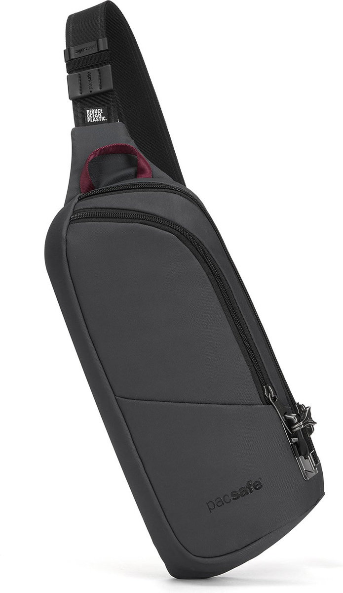 Plecak antykradzieżowy na jedno ramię Pacsafe Vibe 150 2,5L Szary