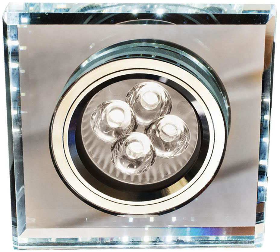 Nowoczesna oprawa stropowa szkło transparentne - 4X Z018 F6-D06