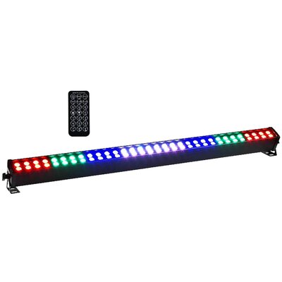 LIGHT4me LED BAR 64X3W RGB listwa 8 sekcji PILOT - 8-sekcyjna listwa oświetleniowa z możliwością sterowania pilotem