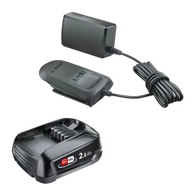 Bosch Bosch Battery + Charger Pack 18V 2.5AH AL 18V-20 1600A02625